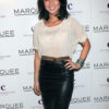 OLIVIA MUNN LEATHER SKIRT