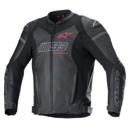 MM93 TRACK LEATHER JACKET