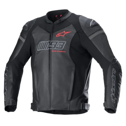 MM93 TRACK LEATHER JACKET