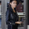 MADISON BEER LEATHER JACKET