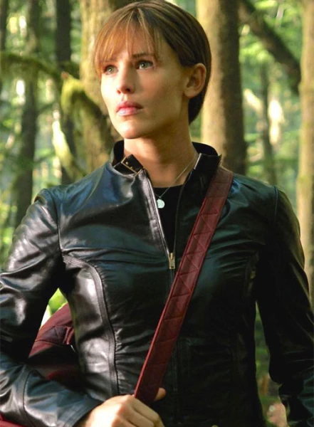 JENNIFER GARNER ELEKTRA LEATHER JACKET