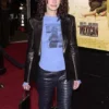 JULIA ROBERTS LEATHER BLAZER