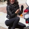 OLIVIA MUNN LEATHER JACKET