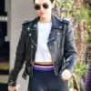 LUCY HALE LEATHER JACKET