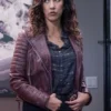STEPHANIE BEATRIZ BROOKLYN NINE-NINE LEATHER JACKET