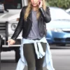 HILARY DUFF LEATHER JACKET