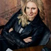 KRISTEN BELL VERONICA MARS SEASON 4 LEATHER JACKET