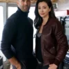 BINGBING LI THE MEG LEATHER JACKET