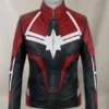 CAPTAIN MARVEL LEATHER JACKET