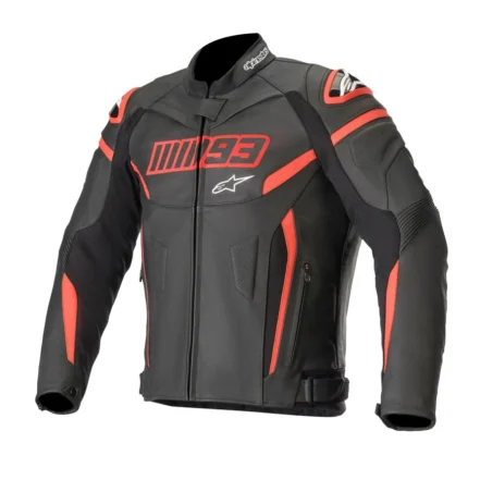 MM93 TWIN RING LEATHER JACKET