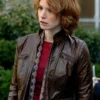 ALICIA WITT 88 MINUTES LEATHER JACKET