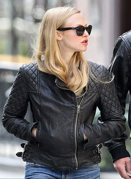 AMANDA SEYFRIED LEATHER JACKET