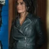 SALMA HAYEK THE HITMAN'S WIFE'S BODYGUARD LEATHER JACKET