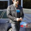 BEN AFFLECK LEATHER JACKET BLACK