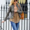 KATE HUDSON LEATHER JACKET