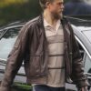 CHARLIE HUNNAM JUNGLELAND LEATHER JACKET