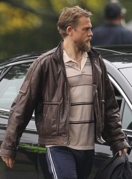 CHARLIE HUNNAM JUNGLELAND LEATHER JACKET