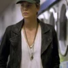 CHARLIZE THERON DARK PLACES LEATHER JACKET