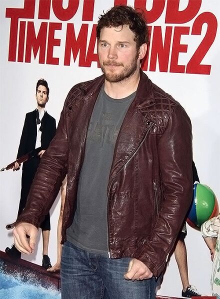 CHRIS PRATT LEATHER JACKET