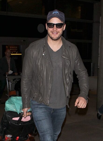 CHRIS PRATT LEATHER JACKET