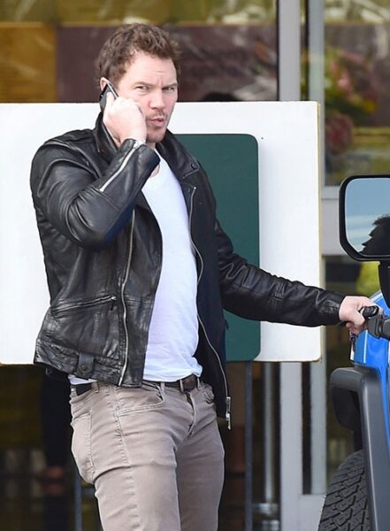 CHRIS PRATT LEATHER JACKET