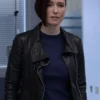 CHYLER LEIGH SUPERGIRL LEATHER JACKET