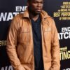CURTIS JAMES JACKSON III LEATHER JACKET
