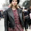 SASHA LUSS LEATHER JACKET