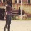 DANAI GURIRA THE WALKING DEAD LEATHER VEST