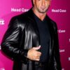 DAVE BAUTISTA LEATHER BLAZER