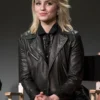 DIANNA AGRON LEATHER JACKET