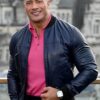 DWAYNE JOHNSON LEATHER JACKET