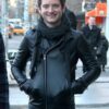 ELIJAH WOOD LEATHER JACKET