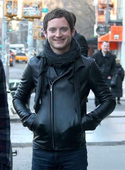 ELIJAH WOOD LEATHER JACKET