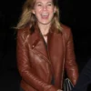 ELLEN POMPEO LEATHER JACKET