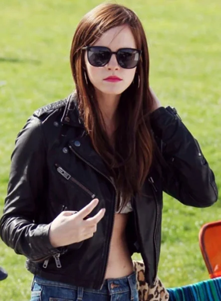 EMMA WATSON THE BLING RING LEATHER JACKETV