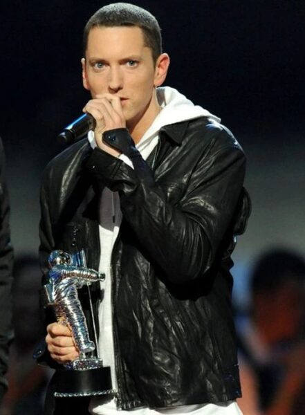 EMINEM MTV VIDEO MUSIC AWARDS LEATHER JACKET