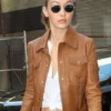 GIGI HADID LEATHER JACKET