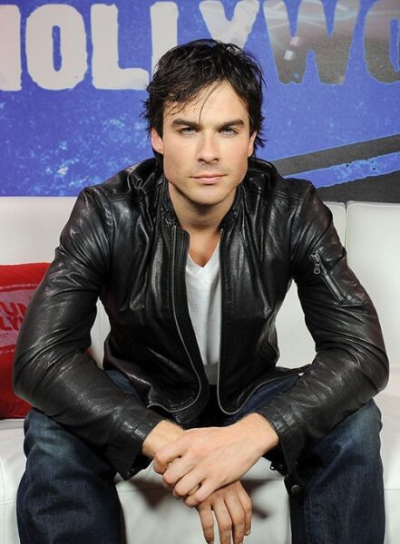 IAN SOMERHALDER LEATHER JACKET