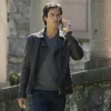 IAN SOMERHALDER THE VAMPIRE DIARIES LEATHER JACKET