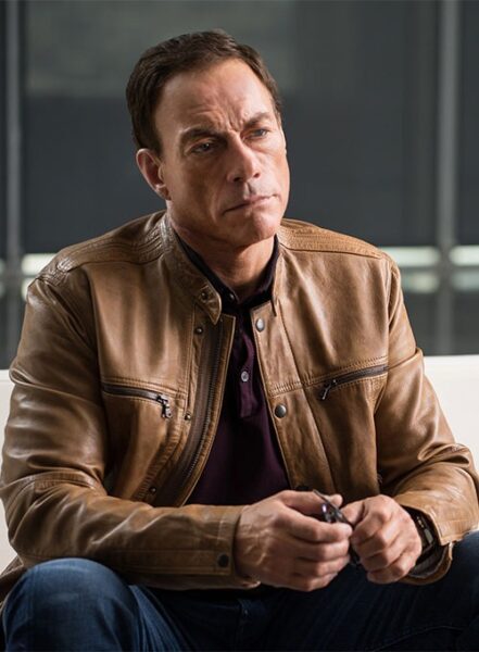 JEAN CLAUDE VAN JOHNSON SEASON ONE LEATHER JACKET