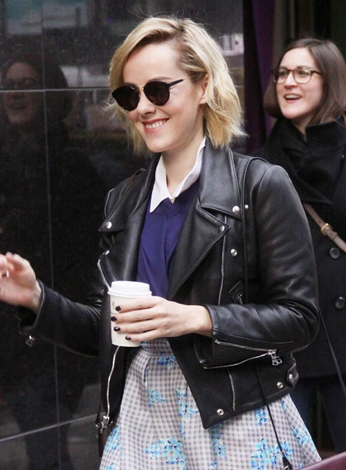 JENA MALONE LEATHER JACKET