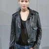 JENNIFER LAWRENCE LEATHER JACKET