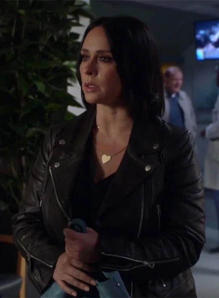 JENNIFER LOVE HEWITT 9-1-1 LEATHER JACKET