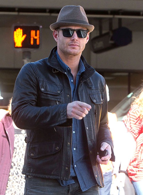JENSEN ROSS ACKLES LEATHER JACKET