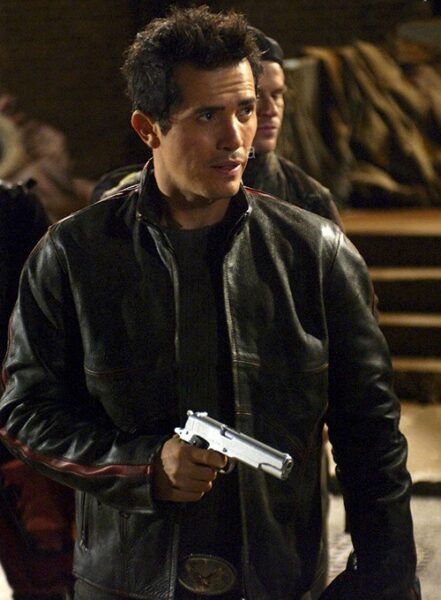JOHN LEGUIZAMO LAND OF THE DEAD LEATHER JACKET