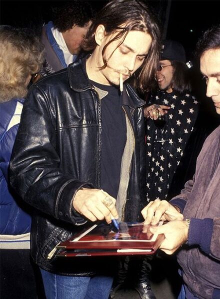 JOHNNY DEPP LEATHER JACKET