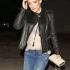 KATE HUDSON LEATHER JACKET