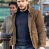 KIT HARINGTON ETERNALS LEATHER JACKET