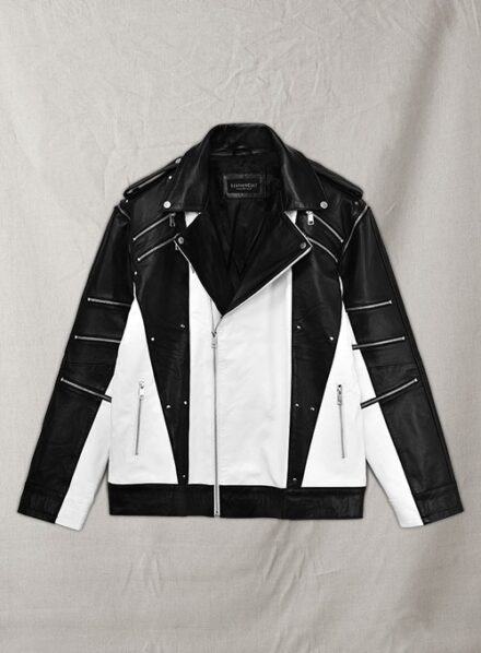 MICHAEL JACKSON LEATHER JACKET BLACK